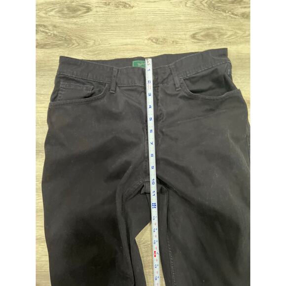 Woolrich Black Pants Straight Leg Work Utility Classic Retro Size 32/29 - Picture 5 of 7